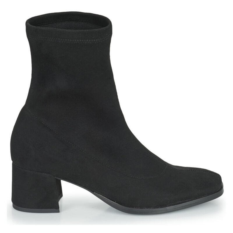 Myma 5897-MY-STRECH-VELOUR-NOIR Schwarz Damen-Stiefeletten - 2