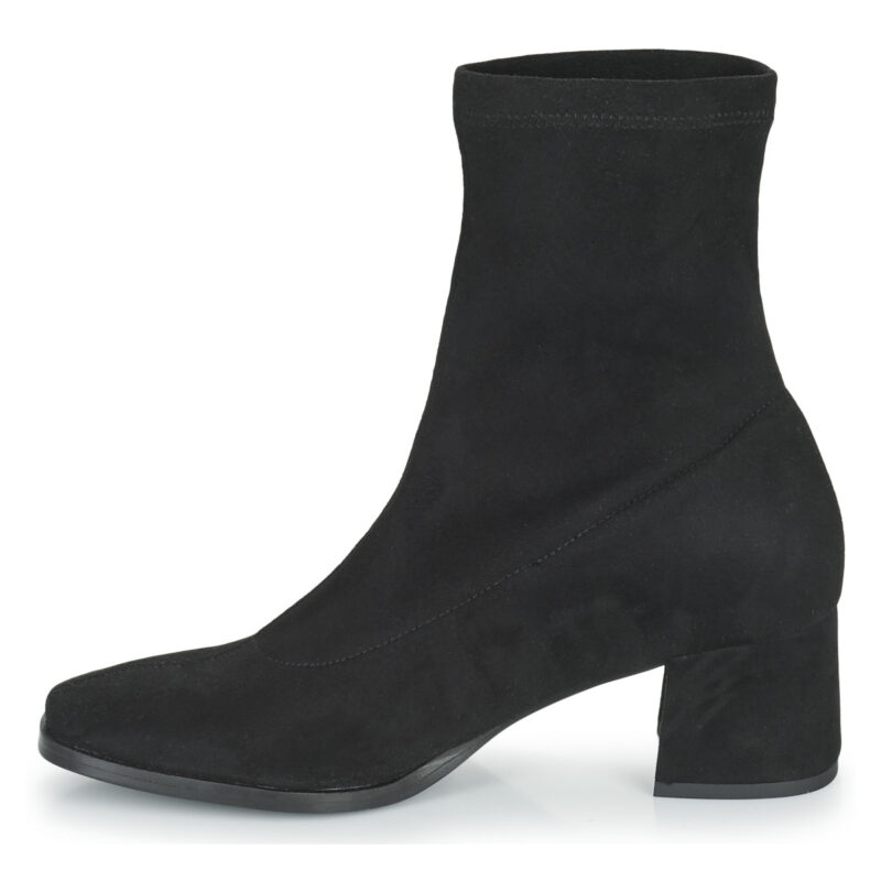 Myma 5897-MY-STRECH-VELOUR-NOIR Schwarz Damen-Stiefeletten - 4