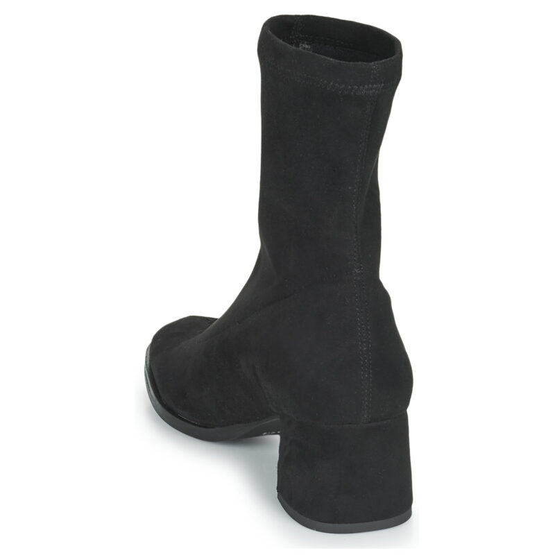 Myma 5897-MY-STRECH-VELOUR-NOIR Schwarz Damen-Stiefeletten - 5