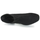 Myma 5897-MY-STRECH-VELOUR-NOIR Schwarz Damen-Stiefeletten - 6
