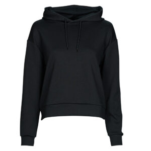 Felpe con cappuccio  Only Play  ONPLOUNGE LS HOOD SWEAT  Nero -  Felpe con cappuccio Abbigliamento Donna