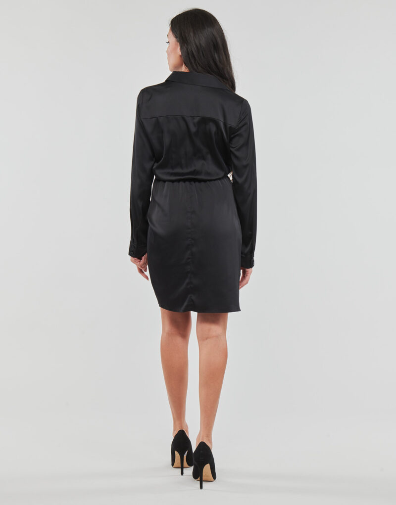 Short dress Guess ES LS ALYA DRESS Nero Abiti corti Donna - 4