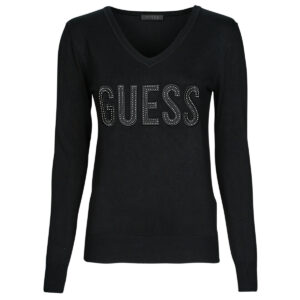 Maglione  Guess  PASCALE VN LS  Nero -  Maglioni Donna