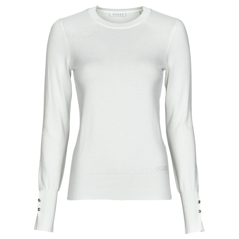 Pullover Guess ELINOR RN LS SWTR Beige Damenpullover - 1