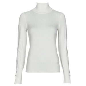 Maglione  Guess  PAULE TN LS SWEATER  Bianco -  Maglioni Donna