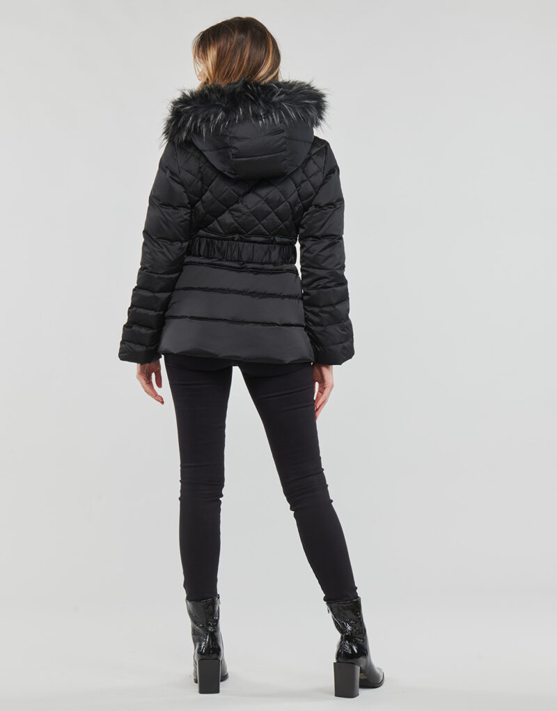 Piumino Guess LAURIE DOWN JACKET Nero Piumini Donna - 4