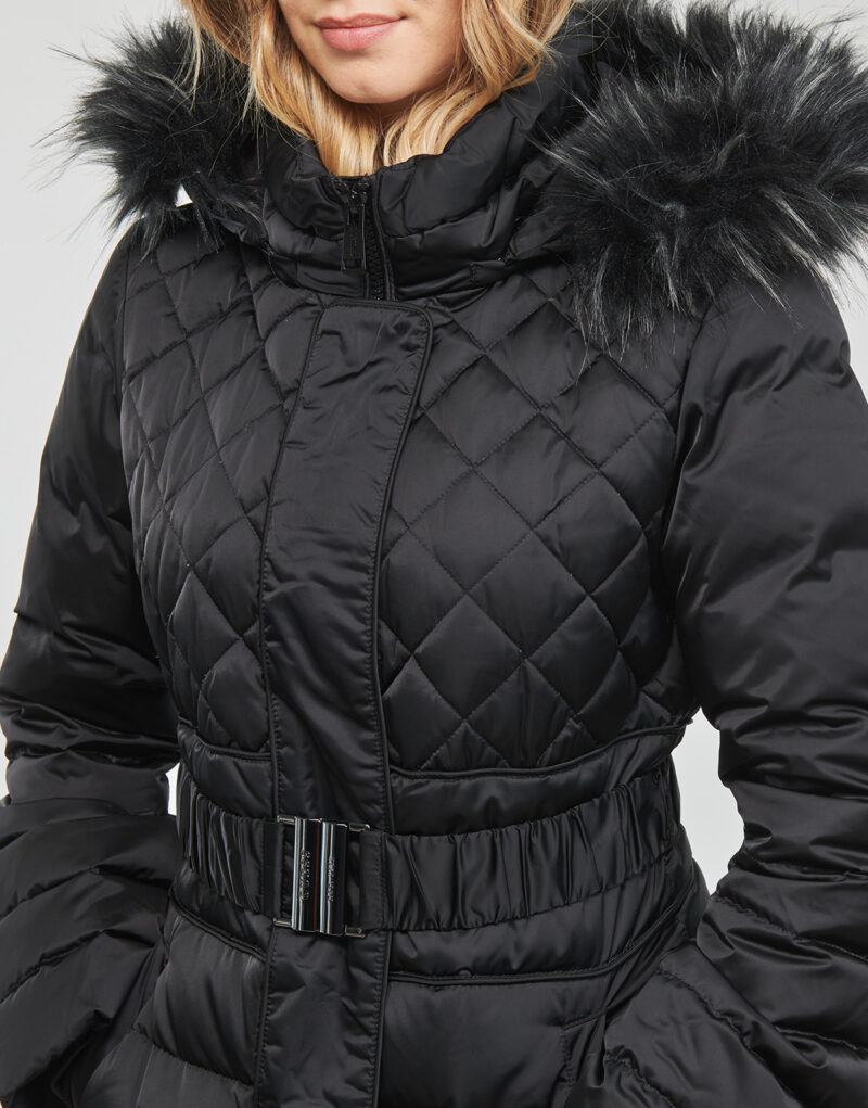 Piumino Guess LAURIE DOWN JACKET Nero Piumini Donna - 5