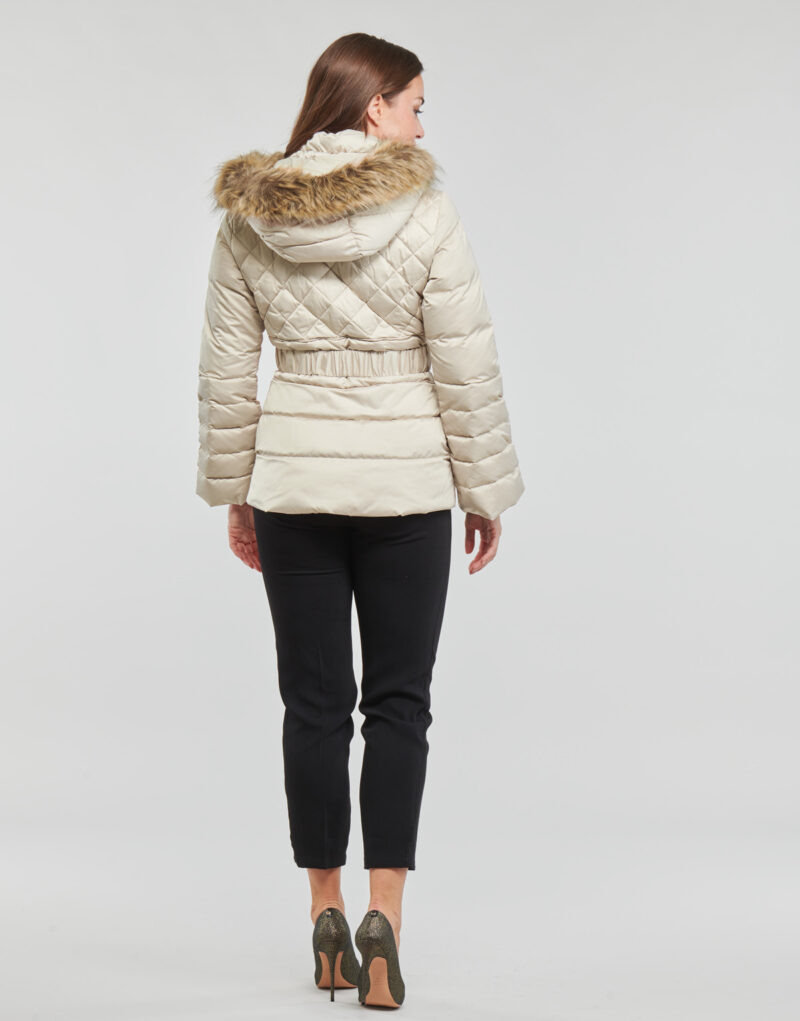 Piumino Guess LAURIE DOWN JACKET Beige Piumini Donna - 4