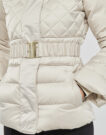 Piumino Guess LAURIE DOWN JACKET Beige Piumini Donna - 5