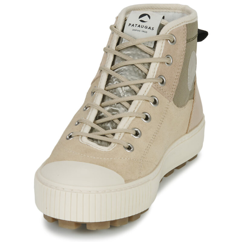 Pataugas ARAN MID HICKING Beige Sneakers hohe Damen - 3