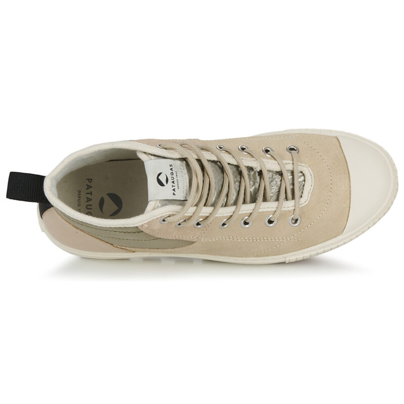 Pataugas ARAN MID HICKING Beige Sneakers hohe Damen - 6