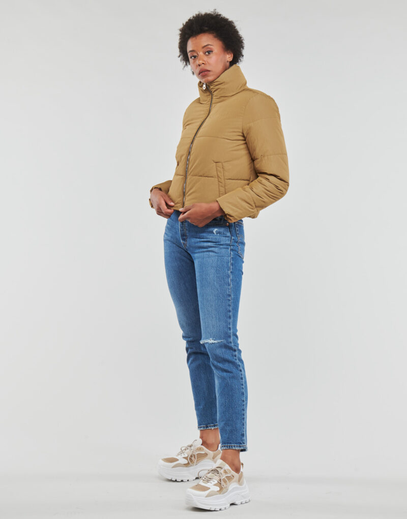 Piumino Only ONLDOLLY SHORT PUFFER JACKET OTW NOOS Marrone Piumini Donna - 3