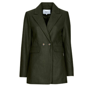 Mantella  Only  ONLDAWN BLAZER CC OTW  Verde -  Mantelle Donna