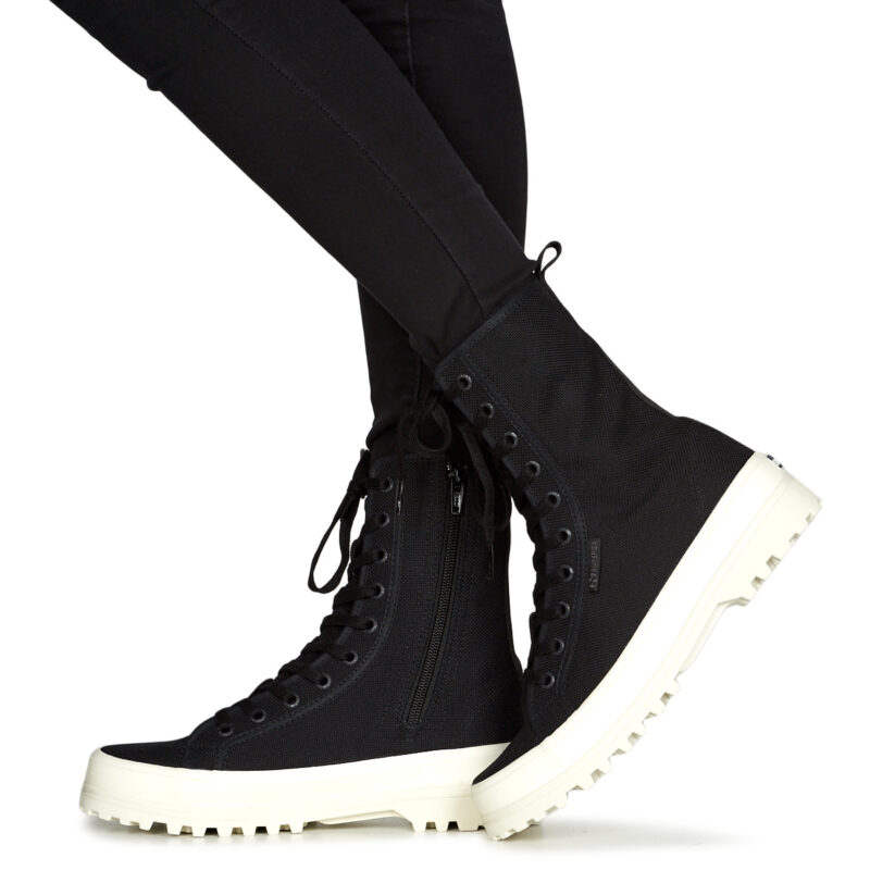 Superga 2641 ALPINA HIGH Nero Stivaletti Donna - 8