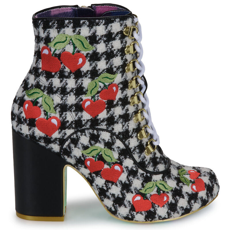 Irregular Choice  FRUITY PICNIC  Nero -  Stivaletti Donna - 2
