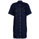 Abito corto Levis ELOWEN WESTERN DRESS Blu Abiti corti Donna - 1