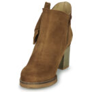Casual Attitude HIRCHE Brown Women's Ankle Boots - 3