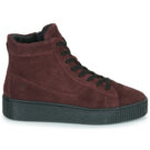 Casual Attitude NEW0001 Bordeaux Women's High Sneakers - 2