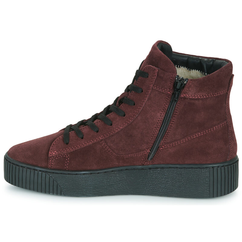 Casual Attitude NEW0001 Bordeaux Women's High Sneakers - 4