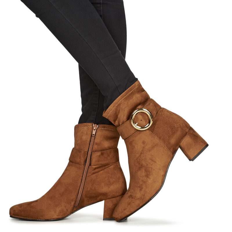 JB Martin 1ADORABLE Marrone Stivaletti Donna - 8