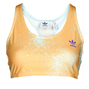 Reggiseno sportivo  adidas  AOP BRA TOP  Arancio -   Reggiseno sportivo Donna
