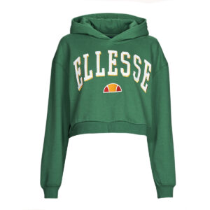 Felpe con cappuccio  Ellesse  RAMO CROP HOODY  Verde -  Felpe con cappuccio Abbigliamento Donna