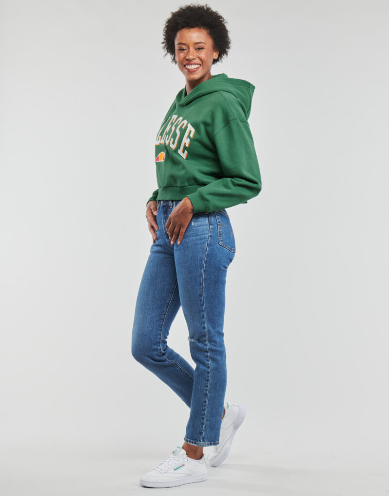 Felpe con cappuccio Ellesse RAMO CROP HOODY Verde Felpe con cappuccio Donna - 3
