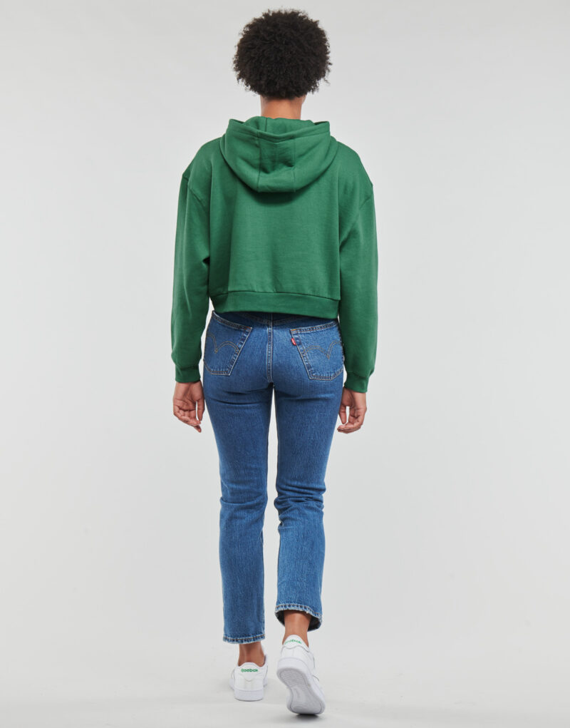 Felpe con cappuccio Ellesse RAMO CROP HOODY Verde Felpe con cappuccio Donna - 4