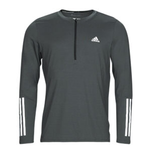 T-shirts a maniche lunghe  adidas  T365 QZ LS T  Grigio -  T-shirts a maniche lunghe Uomo