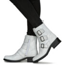Betty London NANISS Bianco Stivaletti Donna - 8