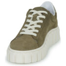 Betty London MABELLE Baskets basses kaki pour femmes - 3
