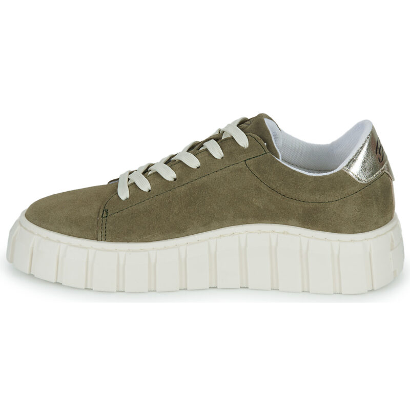 Betty London MABELLE Baskets basses kaki pour femmes - 4