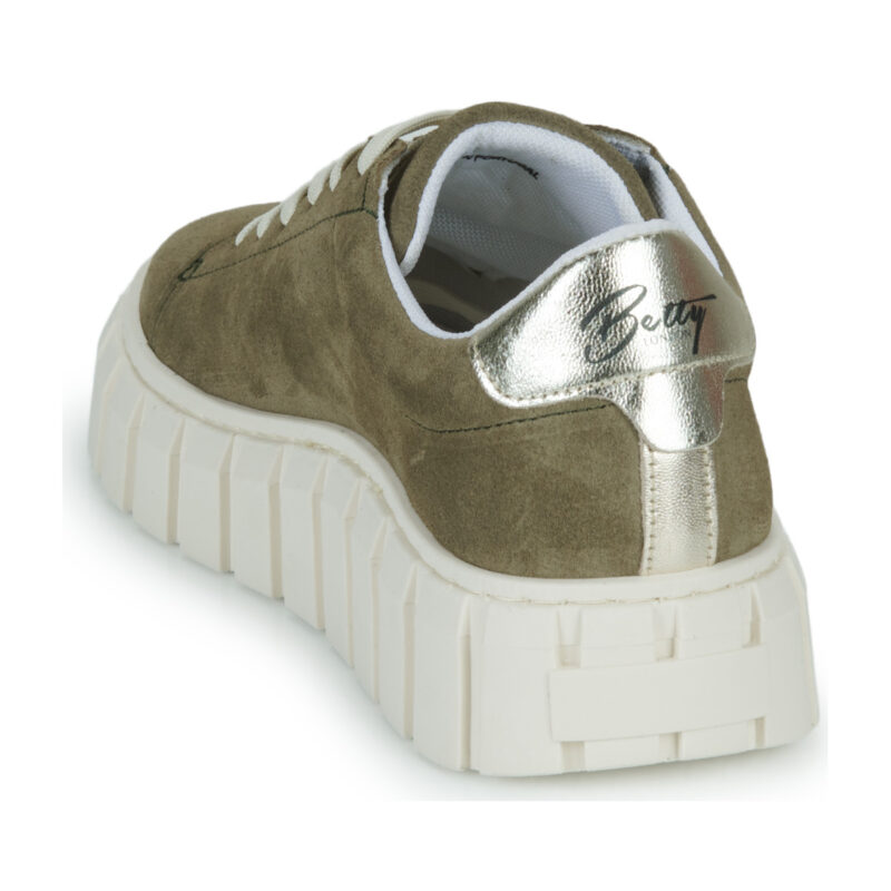 Betty London MABELLE Baskets basses kaki pour femmes - 5