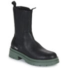 Yurban NAPOLI Schwarze Damen-Ankle-Boots - Gr&ouml;&szlig;e 1