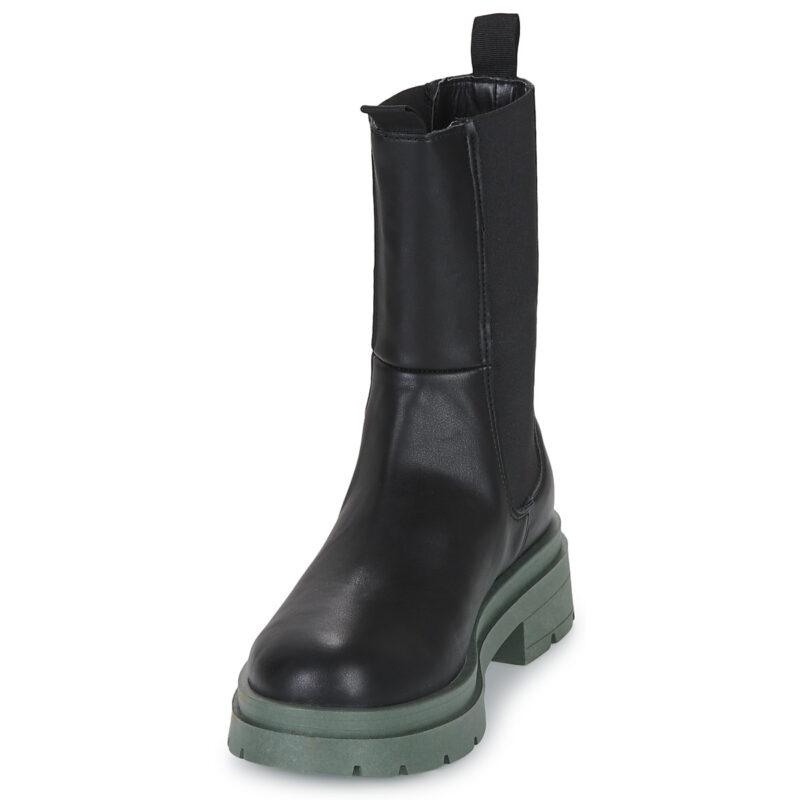 Yurban NAPOLI Schwarze Damen-Ankle-Boots - Gr&ouml;&szlig;e 3