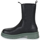 Yurban NAPOLI Schwarze Damen-Ankle-Boots - Gr&ouml;&szlig;e 4