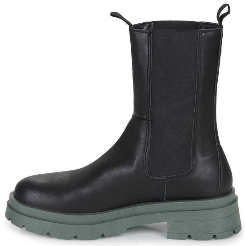 Yurban NAPOLI Schwarze Damen-Ankle-Boots - Gr&ouml;&szlig;e 4