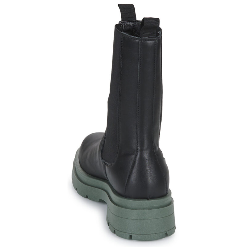 Yurban NAPOLI Schwarze Damen-Ankle-Boots - Gr&ouml;&szlig;e 5