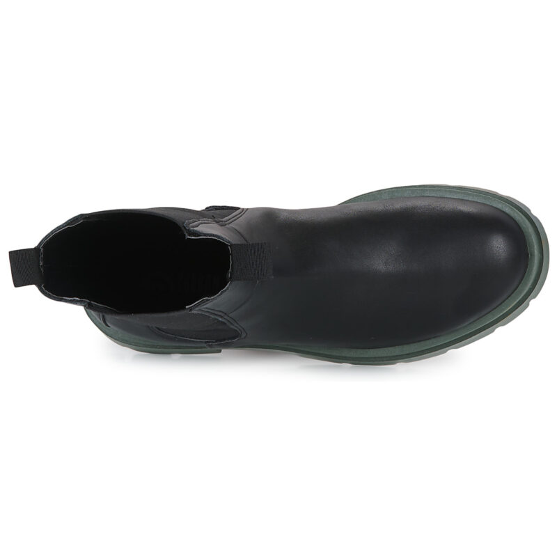 Yurban NAPOLI Schwarze Damen-Ankle-Boots - Gr&ouml;&szlig;e 6