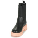 Yurban NAPOLI Schwarze Damen-Ankle-Boots - Gr&ouml;&szlig;e 3