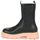 Yurban NAPOLI Schwarze Damen-Ankle-Boots - Gr&ouml;&szlig;e 4