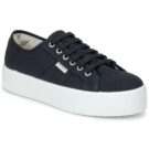 Victoria  BLUCHER LONA PLATAFORMA  Nero Sneakers basse Donna - 1