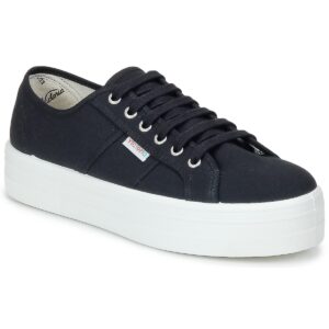Victoria  BLUCHER LONA PLATAFORMA  Nero -  Sneakers basse Donna