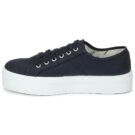 Victoria  BLUCHER LONA PLATAFORMA  Nero Sneakers basse Donna - 4