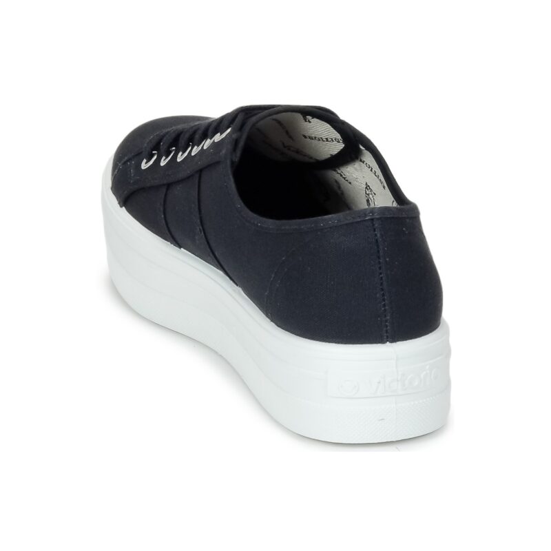 Victoria  BLUCHER LONA PLATAFORMA  Nero Sneakers basse Donna - 5
