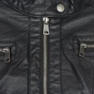 Chaqueta de cueroelle Only BANDIT Chaquetas negras cuero Mujer - 7