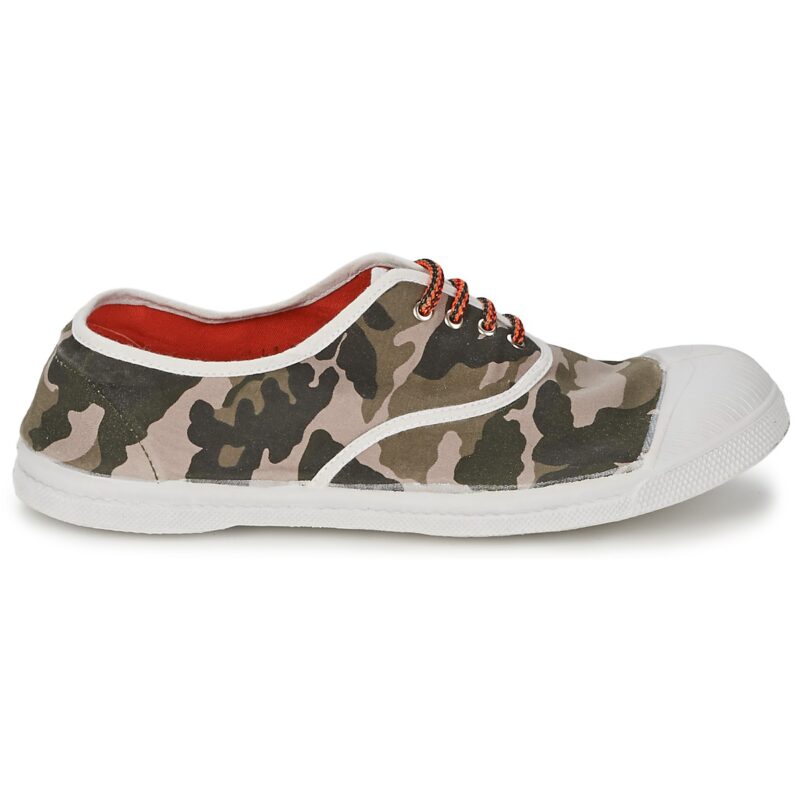 Bensimon TENNIS CAMOFLUO Beige Women's low sneakers - 2