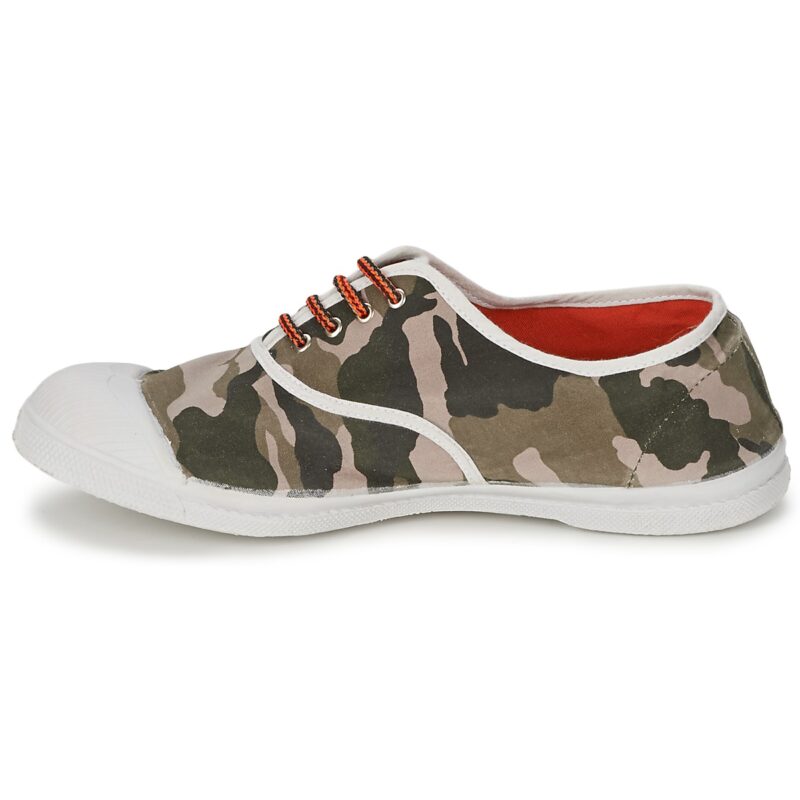 Bensimon TENNIS CAMOFLUO Beige Women's low sneakers - 4