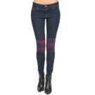 Jeans Slim American Retro LOU Blu Jeans Slim Donna - 3