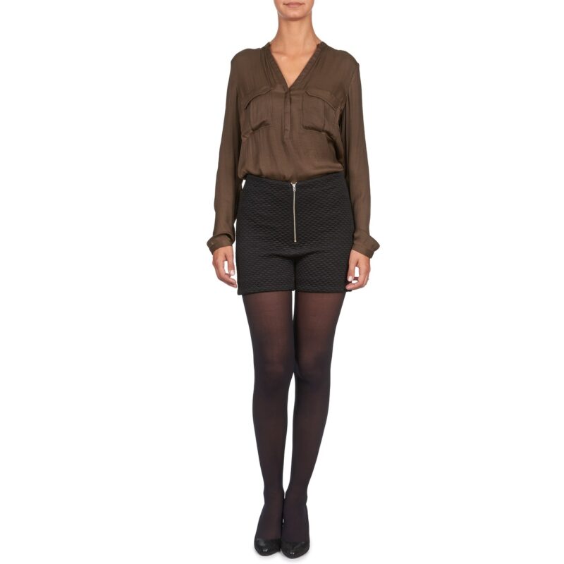 Shorts American Retro JOSEPH S Nero Shorts Donna - 2